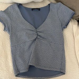 brandy melville floral gina top